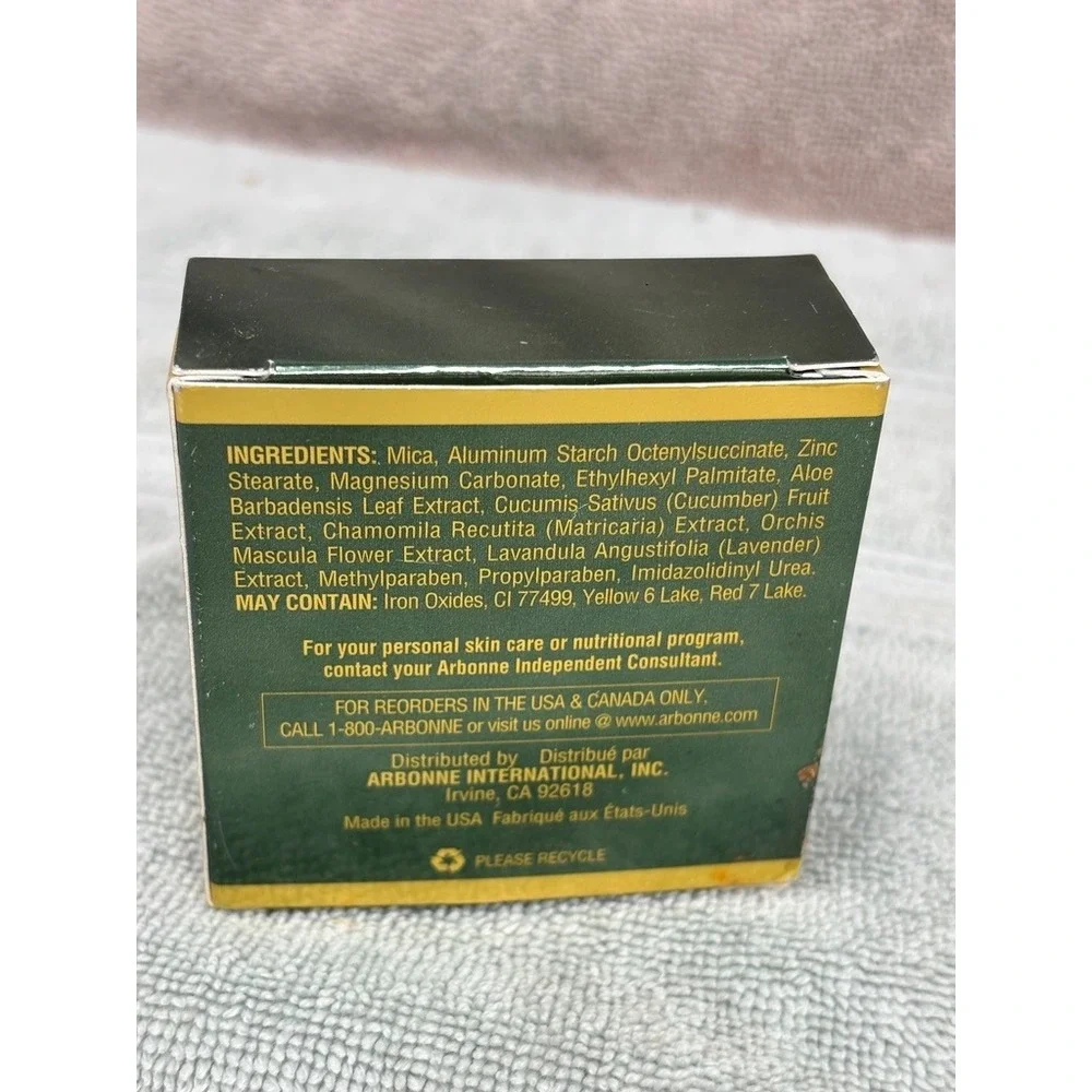 Arbonne International Translucent Loose Powder No 1‎ Face Setting Makeup 0.39oz